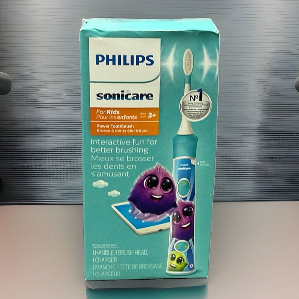 Philips Sonicare HX6321/02 Rechargeable Electric Toothbrush For Kids 3+